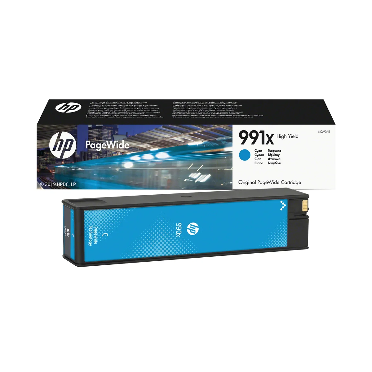 HP 991X Original PageWide Cartridge High Yield Cyan M0J90AE