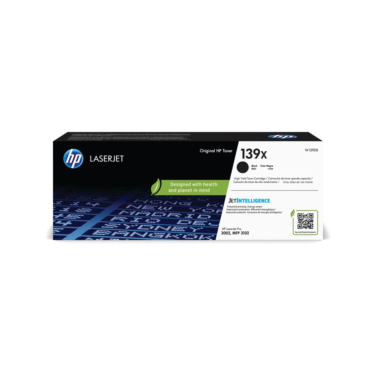 HP 139X Original LaserJet Toner Cartridge High Yield Black W1390X - Image 1