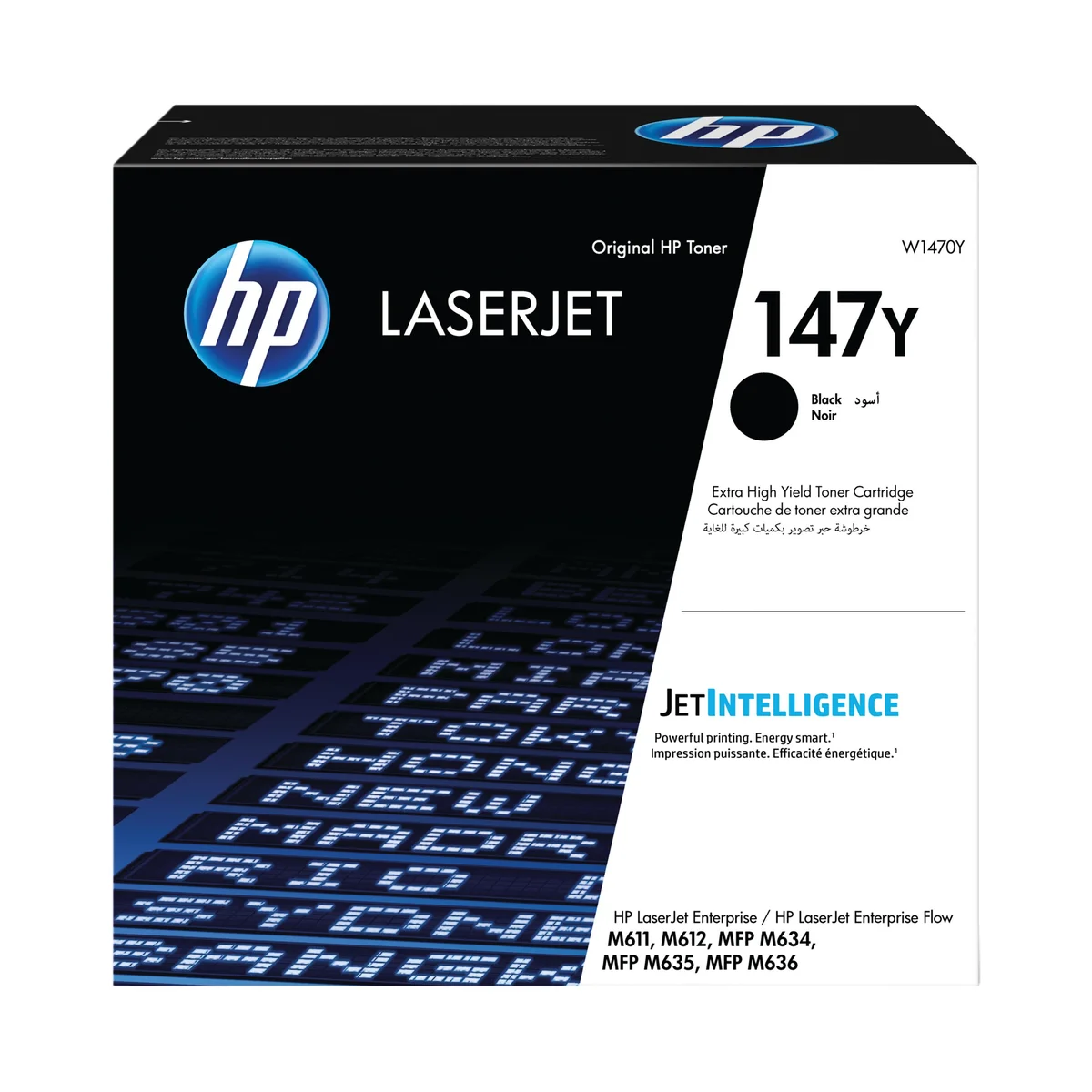HP 147Y Original LaserJet Toner Cartridge Extra High Yield Black W1470Y - Image 1