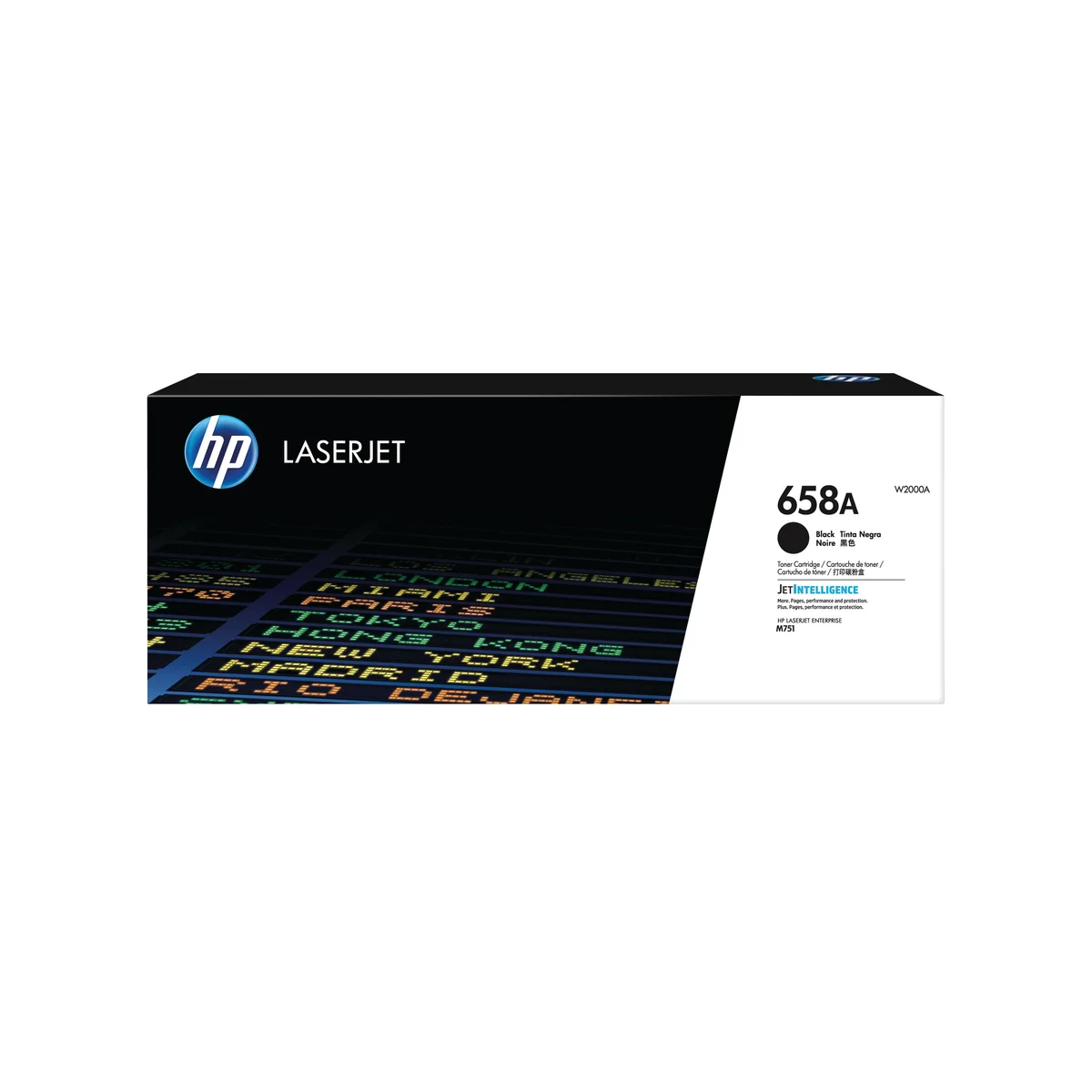 HP 658A Original LaserJet Toner Cartridge Black W2000A - Image 1
