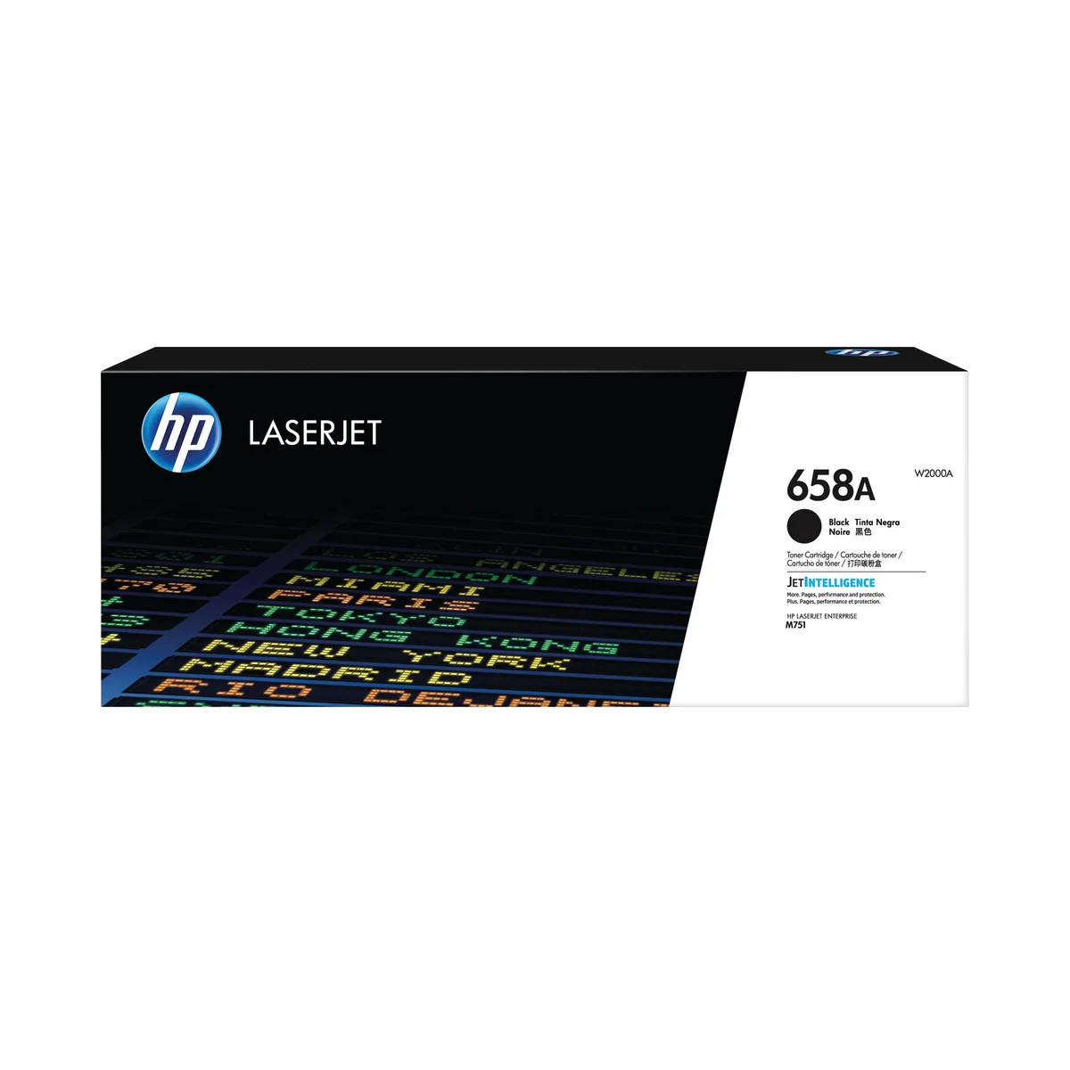HP 658X Original LaserJet Toner Cartridge High Yield Black W2000X - Image 1