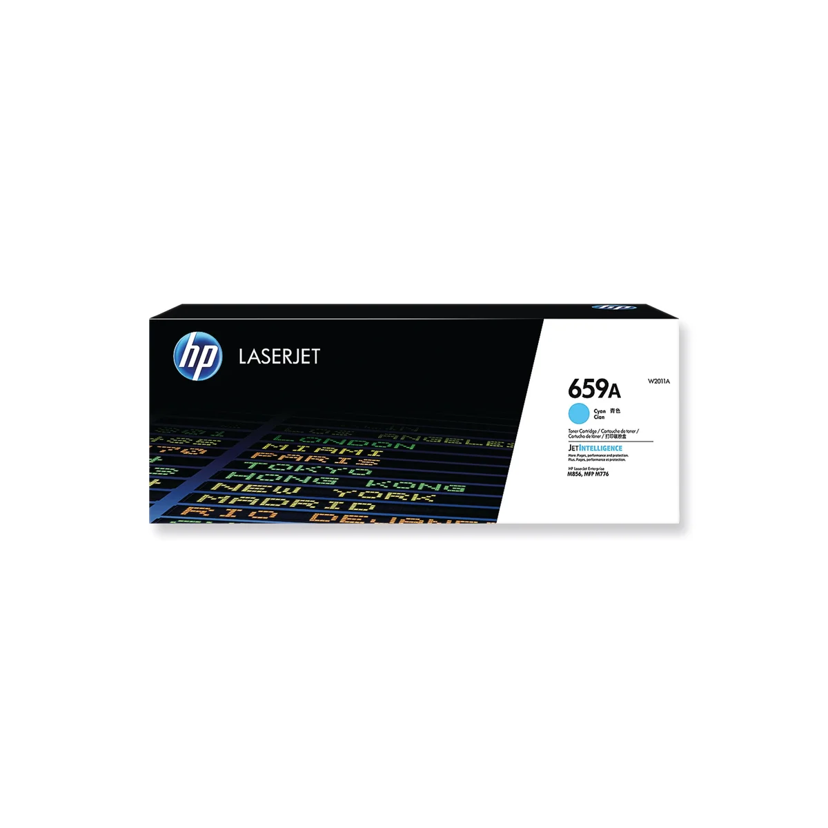 HP 659A Original LaserJet Toner Cartridge Cyan W2011A - Image 1
