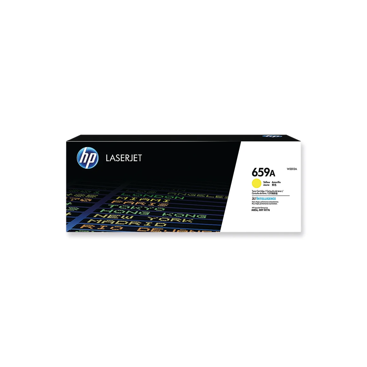 HP 659A Original LaserJet Toner Cartridge Yellow W2012A - Image 1