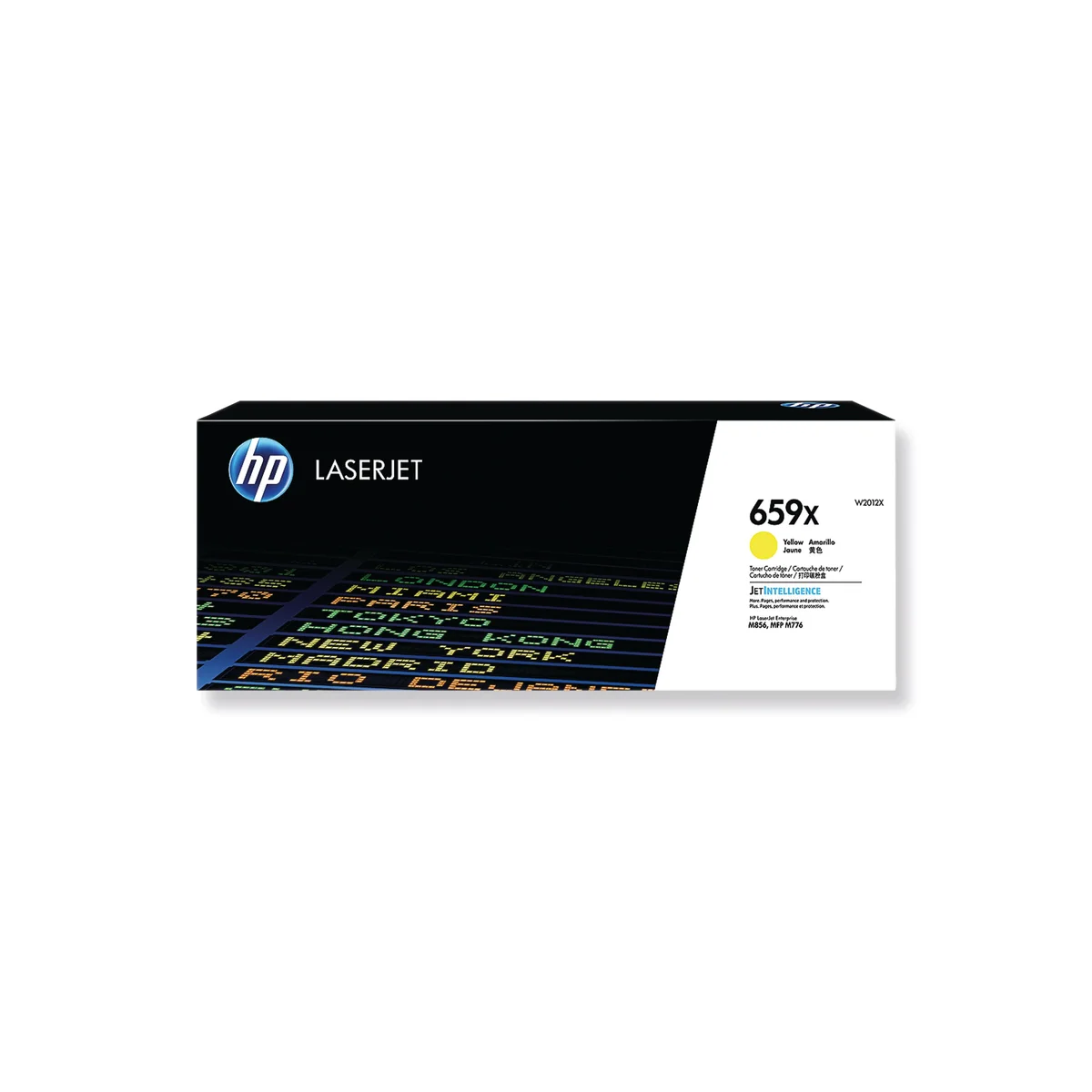 HP 659X Original LaserJet Toner Cartridge High Yield Yellow W2012X - Image 1