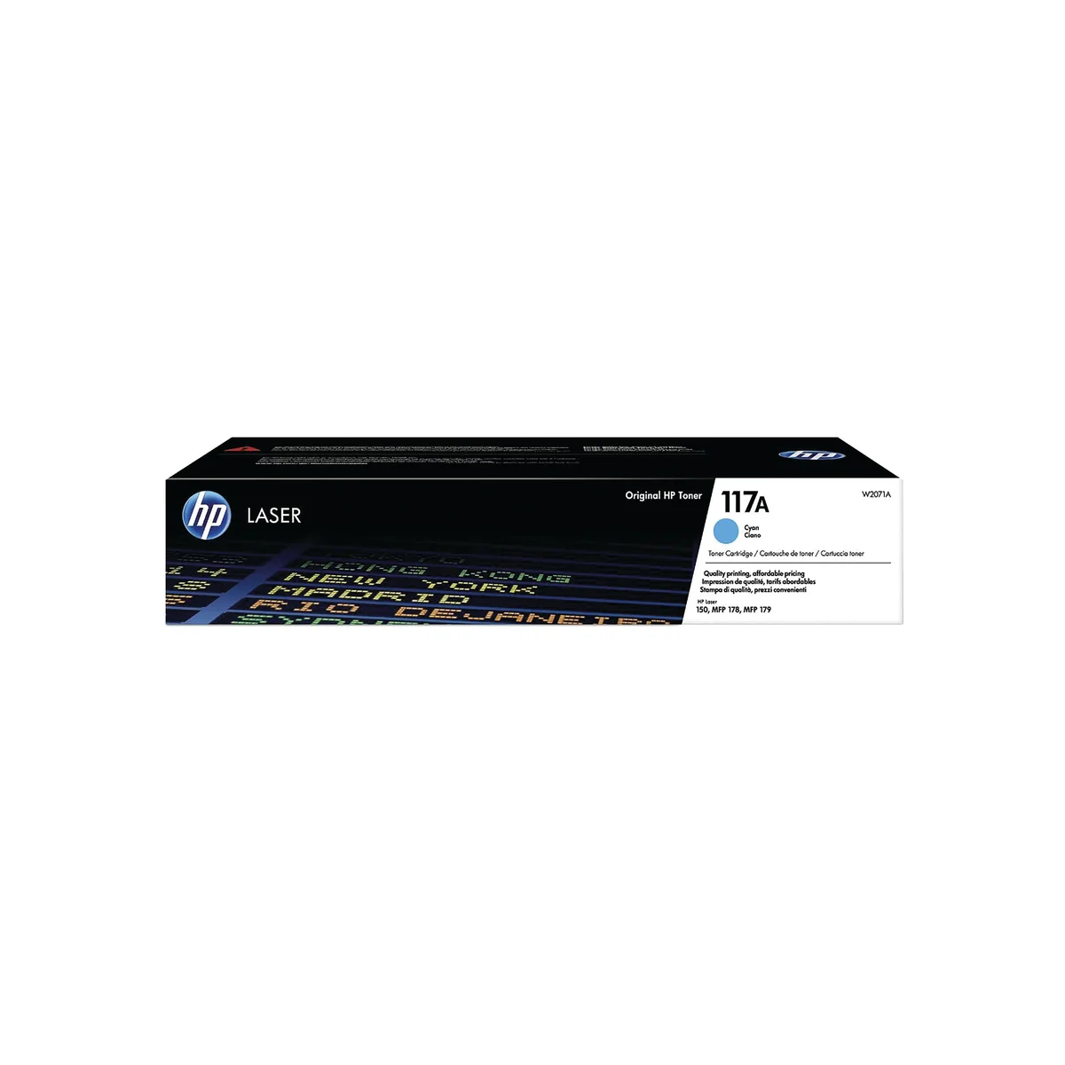 HP 117A Original Laser Toner Cartridge Cyan W2071A - Image 1