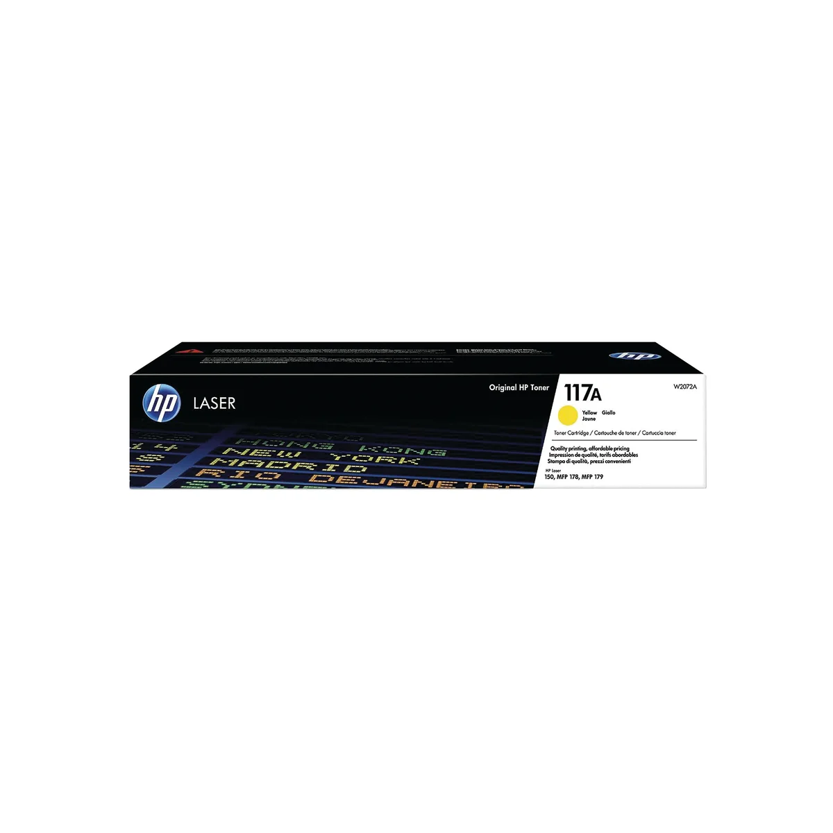 HP 117A Original Laser Toner Cartridge Yellow W2072A - Image 1