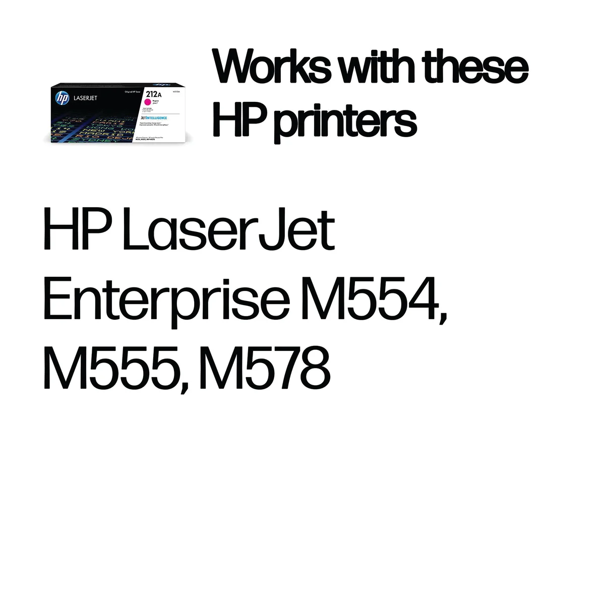 HP 212A Original LaserJet Toner Cartridge Magenta W2123A - Image 2