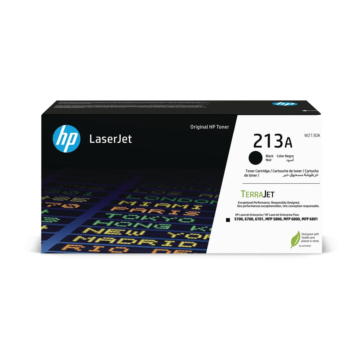 HP 213A Original LaserJet Toner Cartridge Black W2130A - Image 1