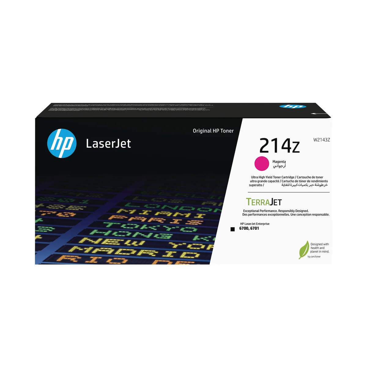 HP 214Z Original LaserJet Toner Cartridge Ultra High Yield Magenta W2143Z - Image 1