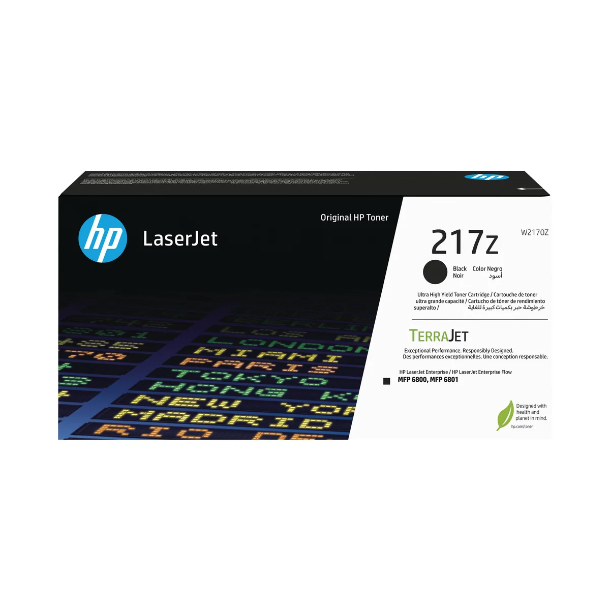 HP 217Z Original LaserJet Toner Cartridge Ultra High Yield Black W2170Z - Image 1