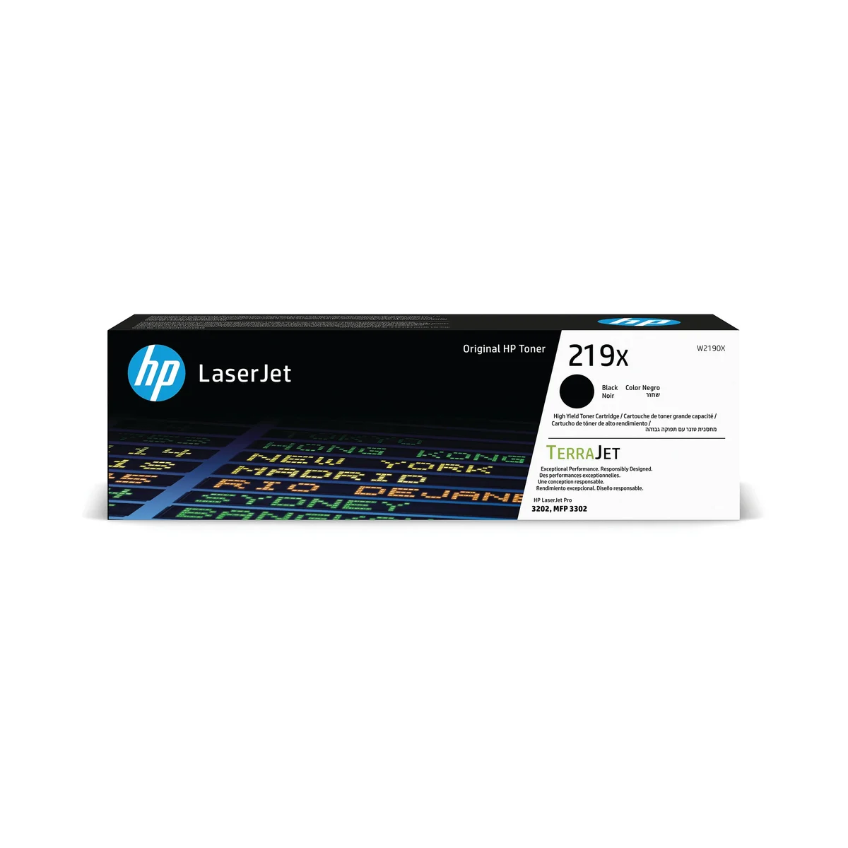 HP 219X Original LaserJet Toner Cartridge High Yield Black W2190X - Image 1