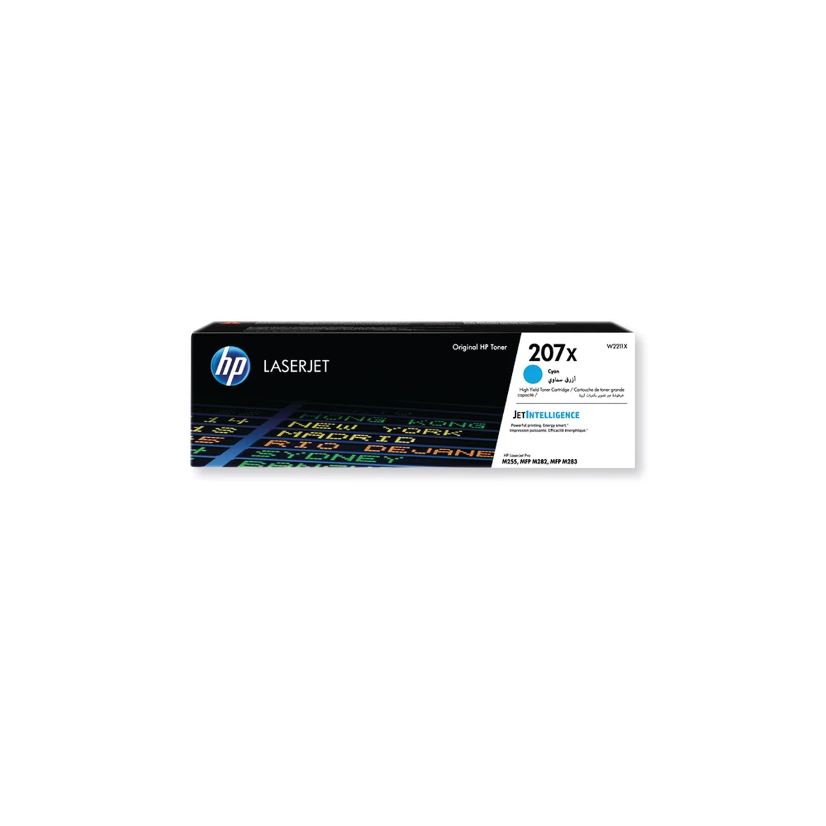 HP 207X Original LaserJet Toner Cartridge High Yield Cyan W2211X - Image 1