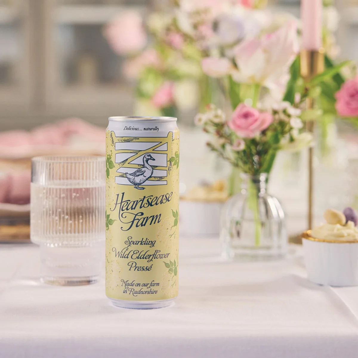 Heartsease Farm Sparkling Elderflower 330ml (Pack of 12) C-HF3SPEL/12 - Image 3