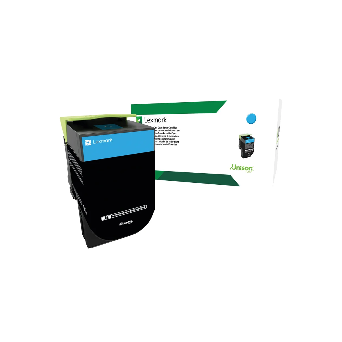 Lexmark CS/CX317 Return Programme 2.3K Toner Cartridge Cyan 71B20C0