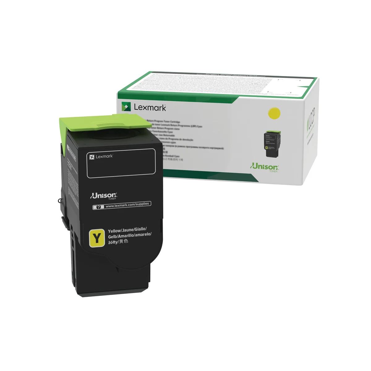Lexmark C/CM2325 Return Programme 2.3K Toner Cartridge High Yield Yellow C232HY0