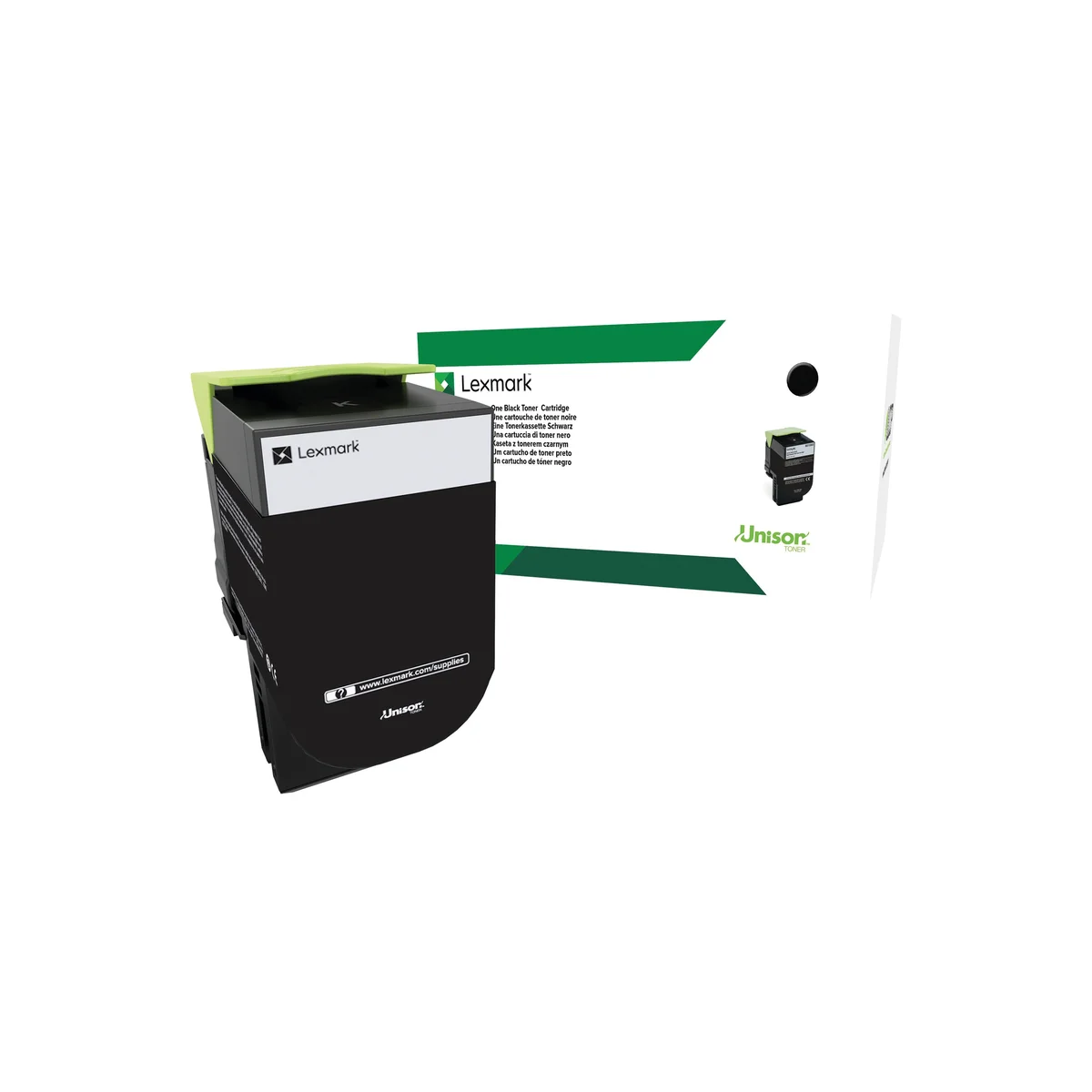 Lexmark CX410 Return Programme 4K Toner Cartridge High Yield Black 80C2HK0