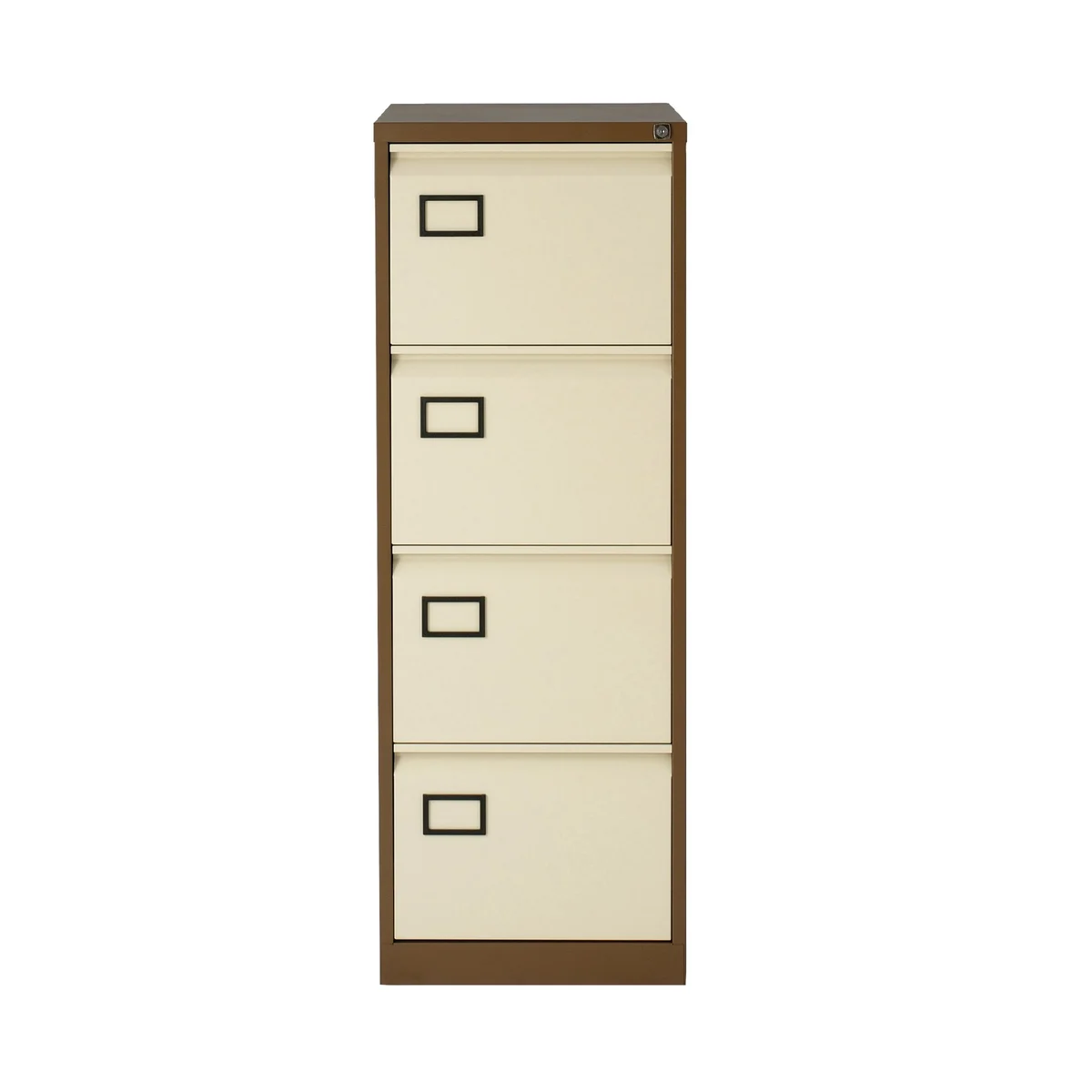 Bisley Filing Cabinet Coffee Cream A0C4