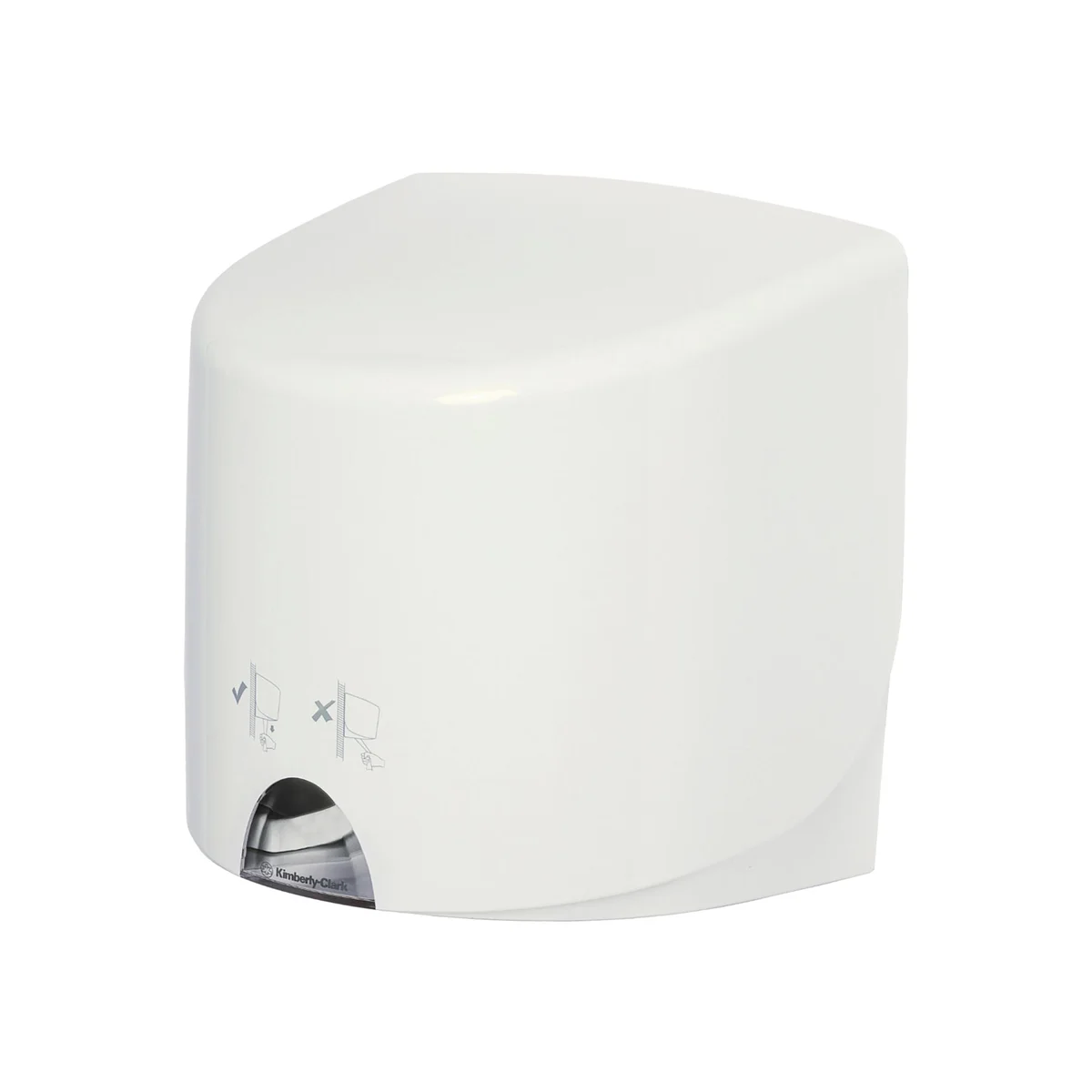 Aquarius Roll Control Wiper Centrefeed Dispenser Wall Mounted White 7018 - Image 2