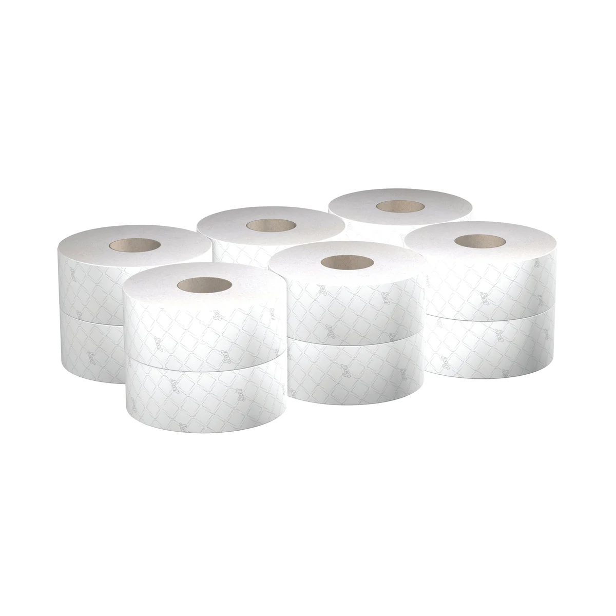 Scott Essential Jumbo Toilet Tissue 2-Ply x500 Sheets White (Pack of 12) 8614 - Image 2