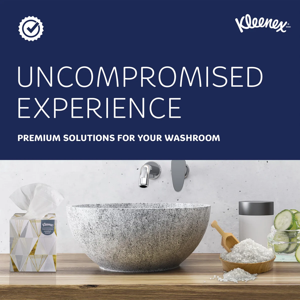 Kleenex Large Interfold V-Fold Paper Hand Towels 2-Ply x124 Towels White (Pack of 15) 6778 - Image 3