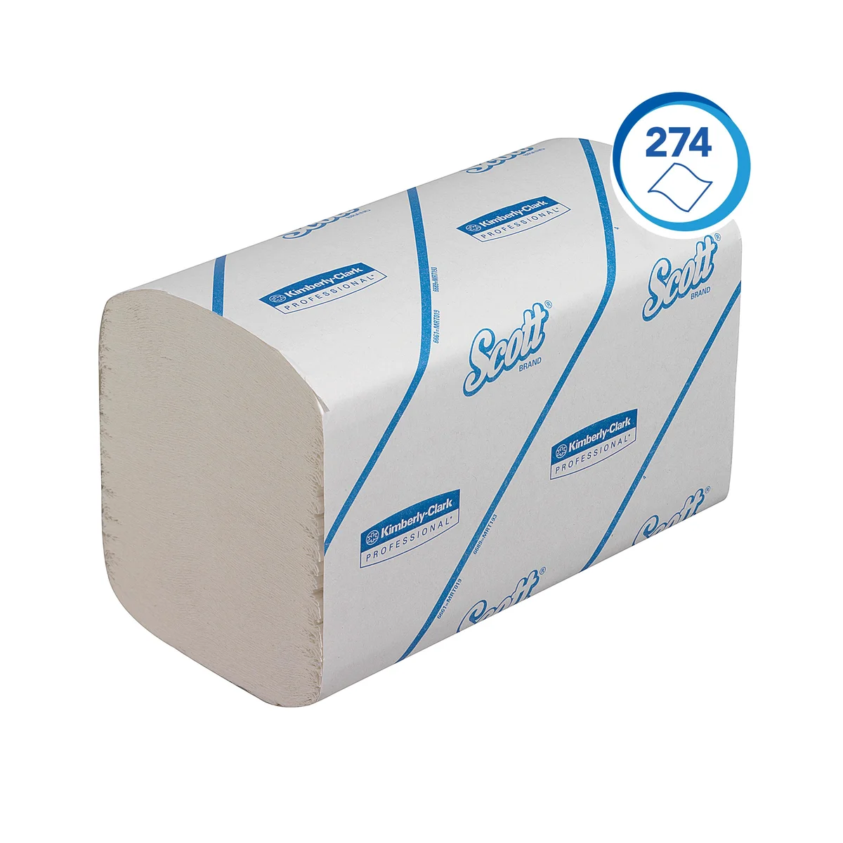 Scott Control Disposable Interfold Hand Towels 1-Ply x304 Towels White (Pack of 15) 6689 - Image 3