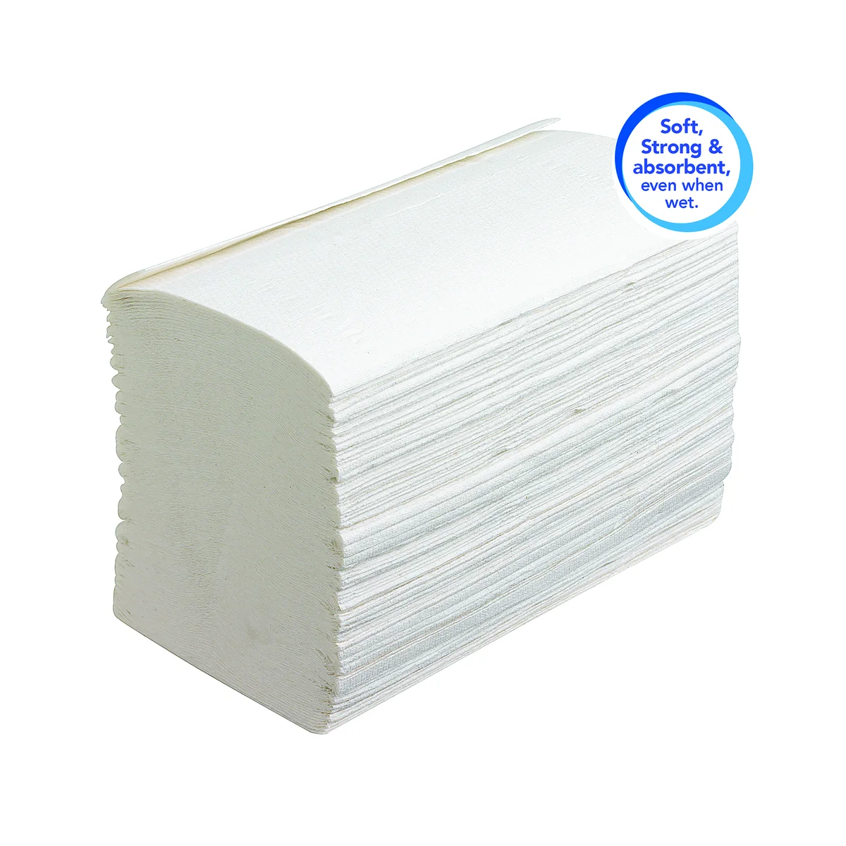 Scott Control Disposable Interfold Hand Towels 1-Ply x304 Towels White (Pack of 15) 6689 - Image 4