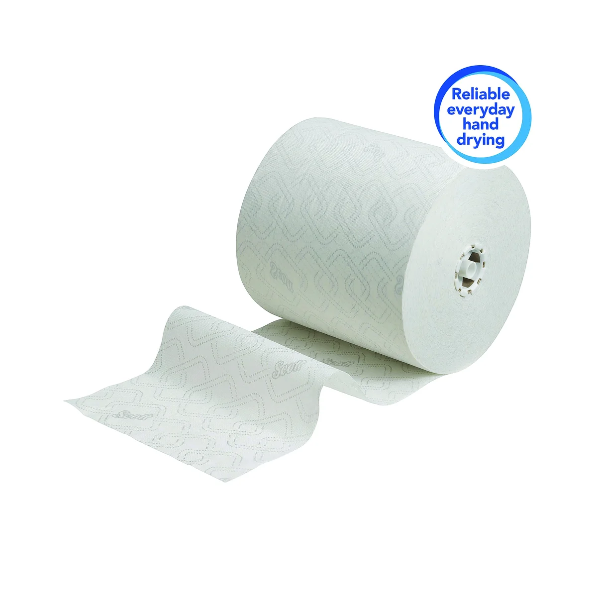 Scott Essential Paper Hand Towel Roll 1-Ply 350m Long White (Pack of 6) 6691 - Image 4