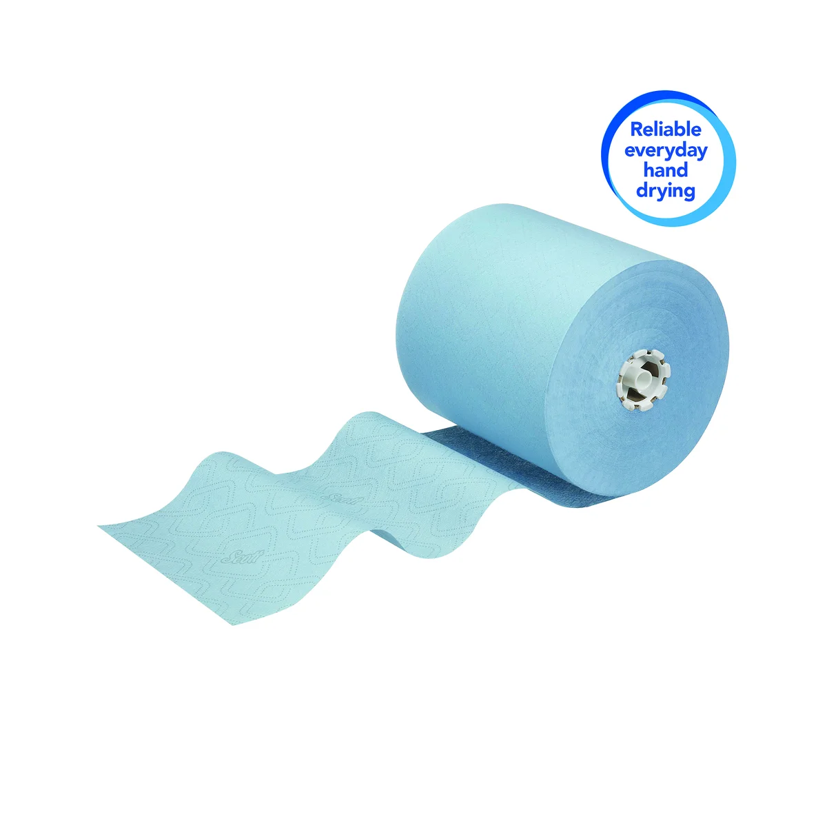 Scott Essential Paper Hand Towel Roll 1-Ply 350m Long Blue (Pack of 6) 6692 - Image 4