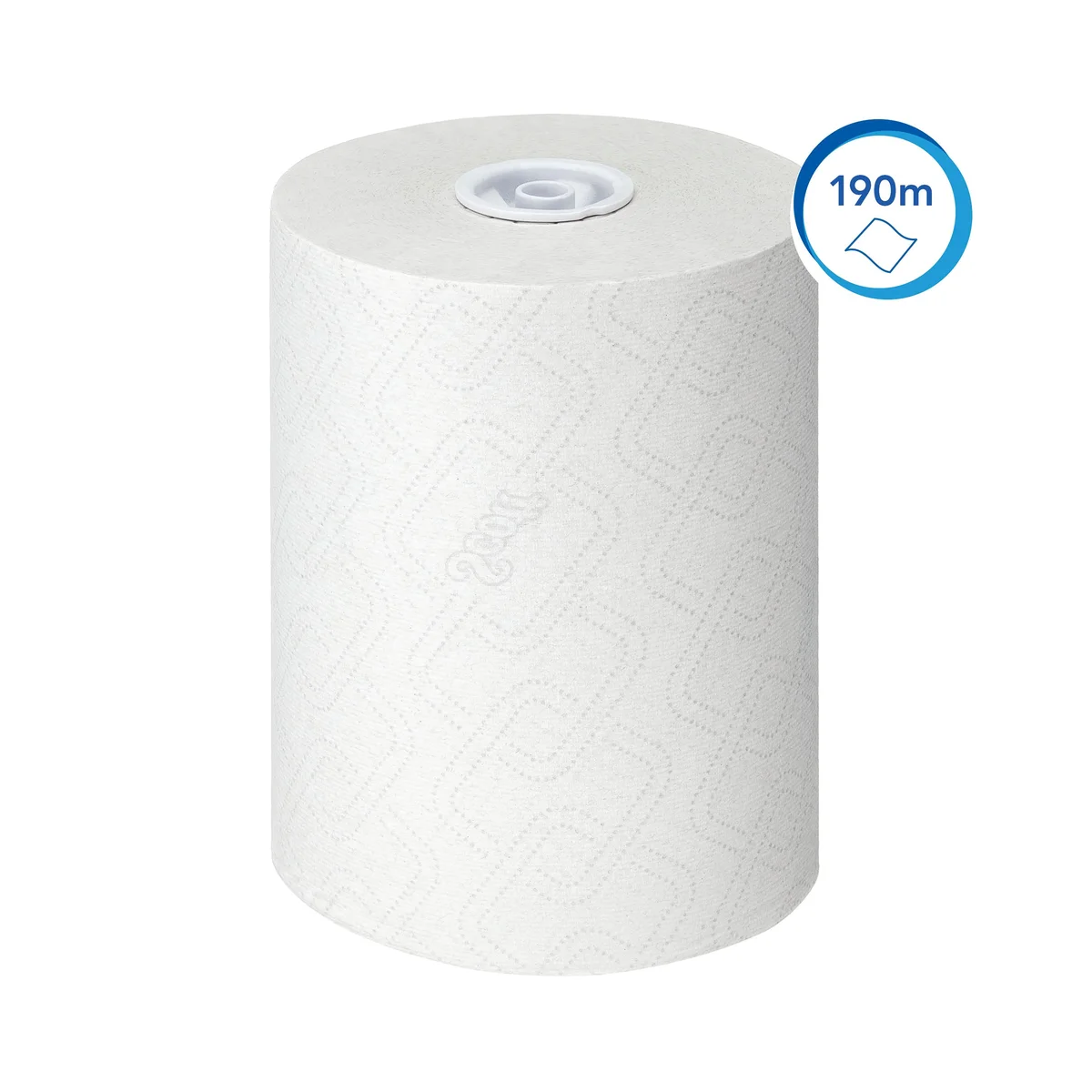 Scott Essential Slimroll Paper Hand Towel Roll 1-Ply 190m Long White (Pack of 6) 6695 - Image 3