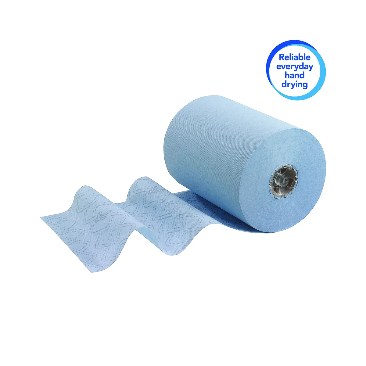 Scott Essential Slimroll Paper Hand Towel Roll 1-Ply 190m Long Blue (Pack of 6) 6696 - Image 4