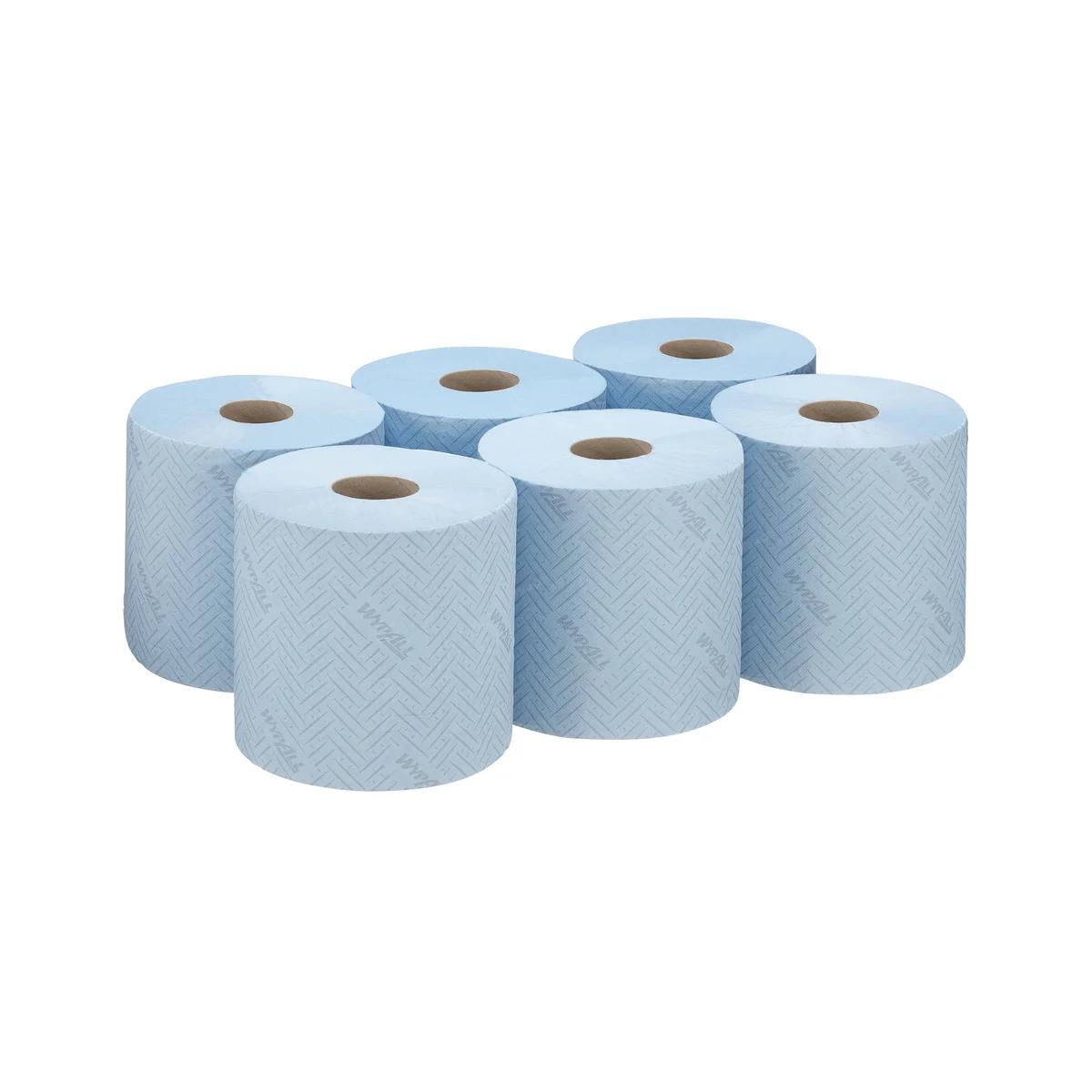 Wypall L10 Food and Hygiene Wiping Paper Centrefeed Roll 1-Ply x800 Wipes Blue (Pack of 6) 7255 - Image 2