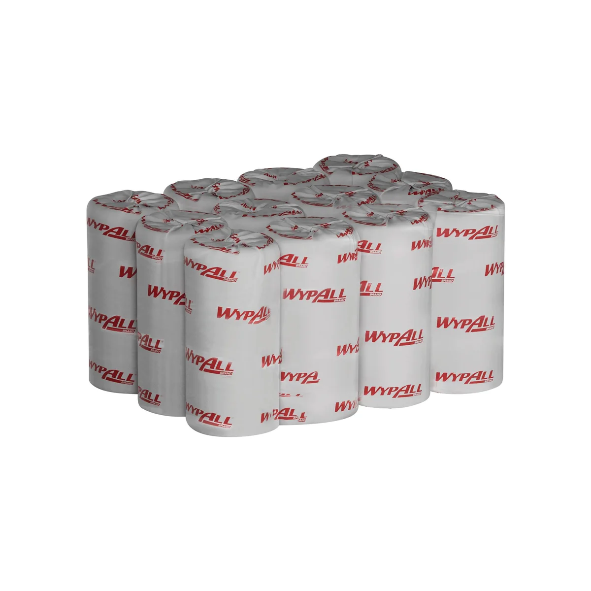 Wypall General Clean L10 Light Duty Cleaning Paper Wipes 1-Ply x165 Wipes White (Pack of 12) 7380 - Image 2