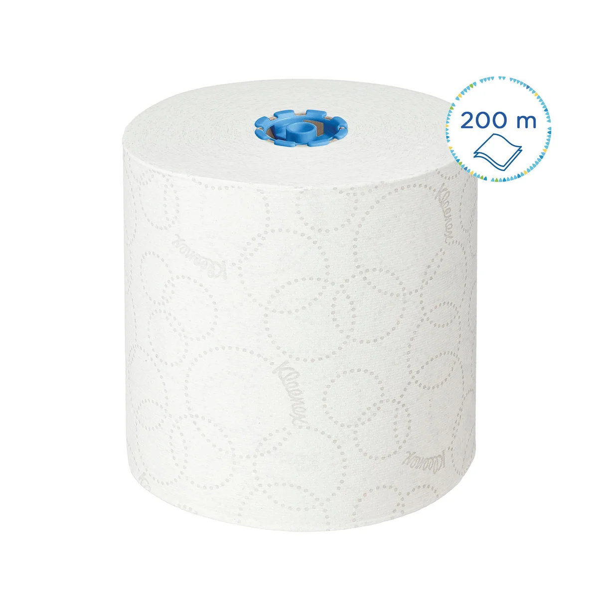 Kleenex Ultra Paper Towel Roll 2-Ply E-Roll Large 200m Long White (Pack of 6) - Image 3