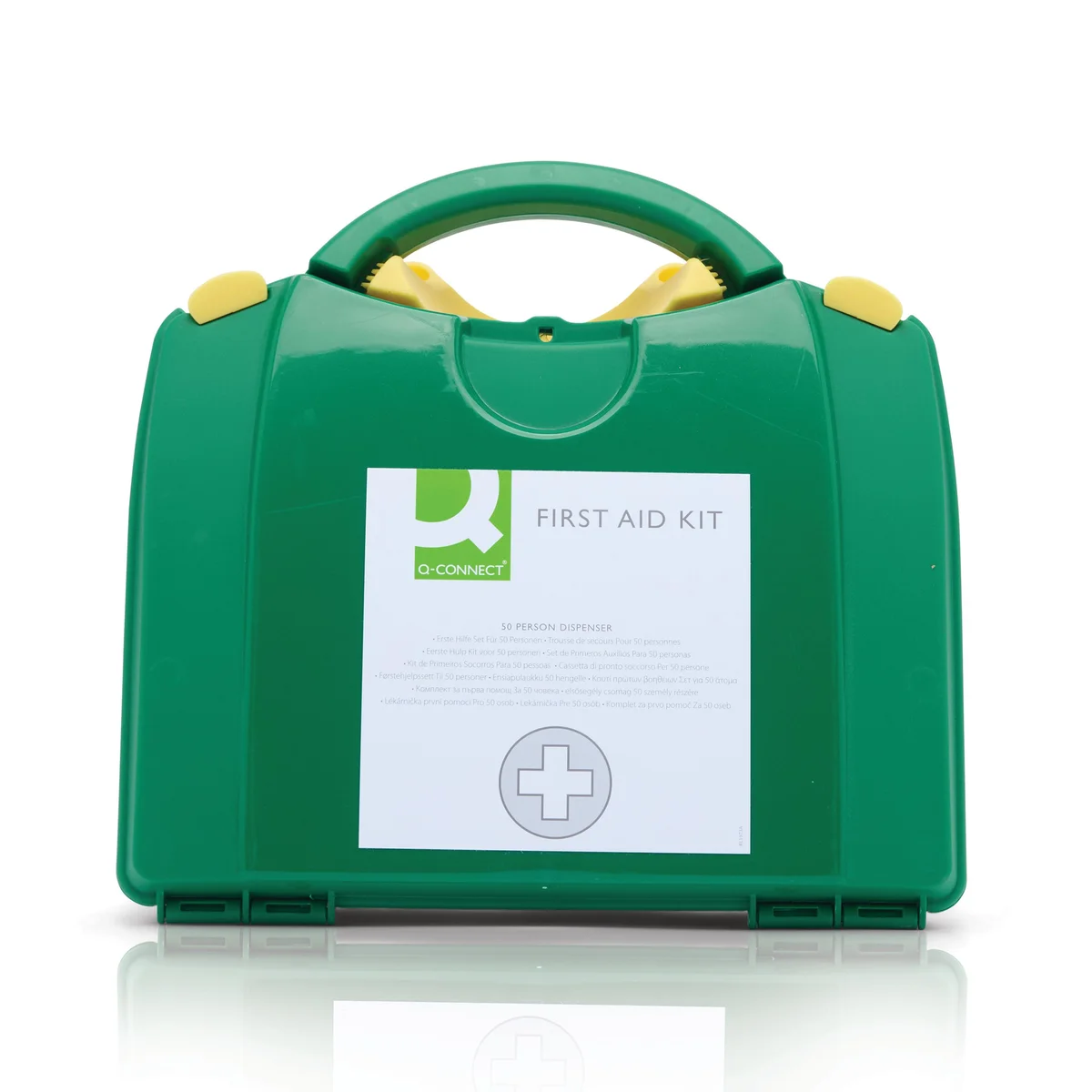 Q-Connect 50 Person Wall-Mountable First Aid Kit 1002453 - Image 2