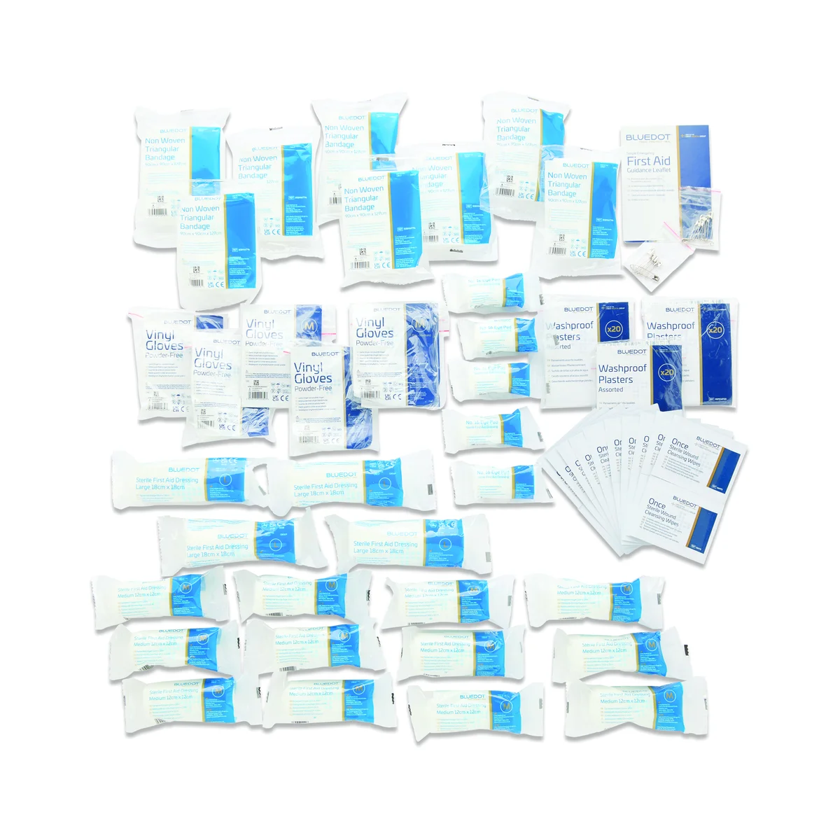 Q-Connect 50 Person Wall-Mountable First Aid Kit 1002453 - Image 4