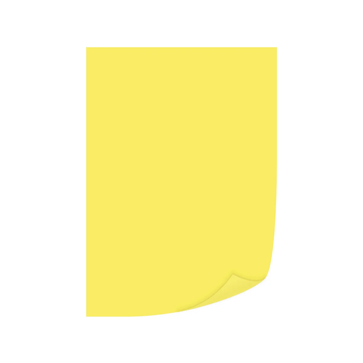 Q-Connect Bright Yellow Coloured A4 Copier Paper 80gsm Ream (Pack of 500) KF01426 - Image 2