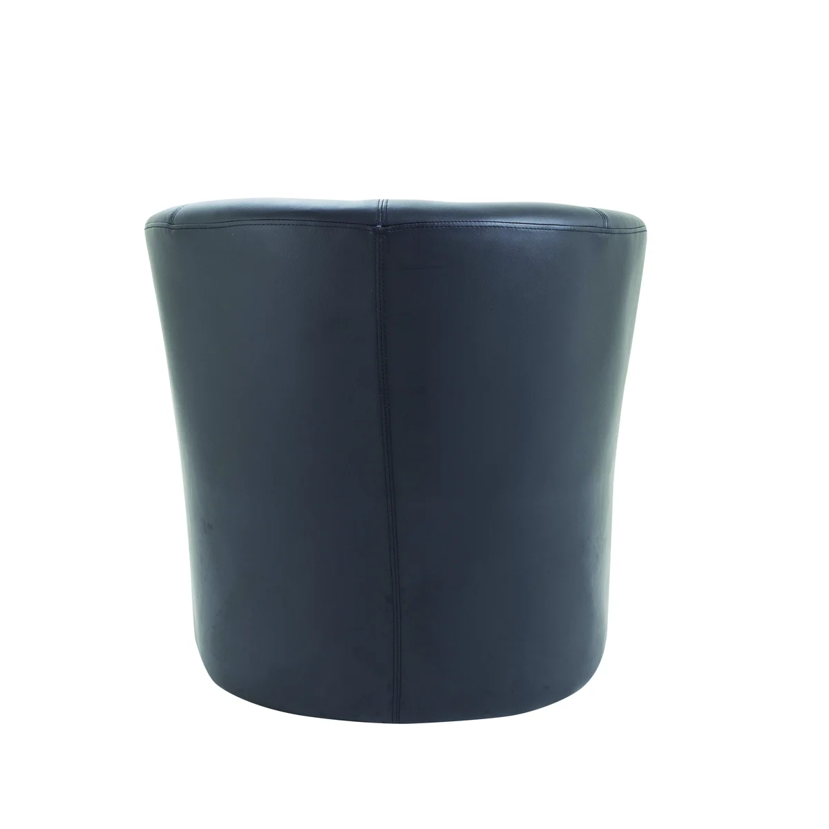 Avior Vinyl Tub Chair 735x615x770mm Black KF03527 - Image 4