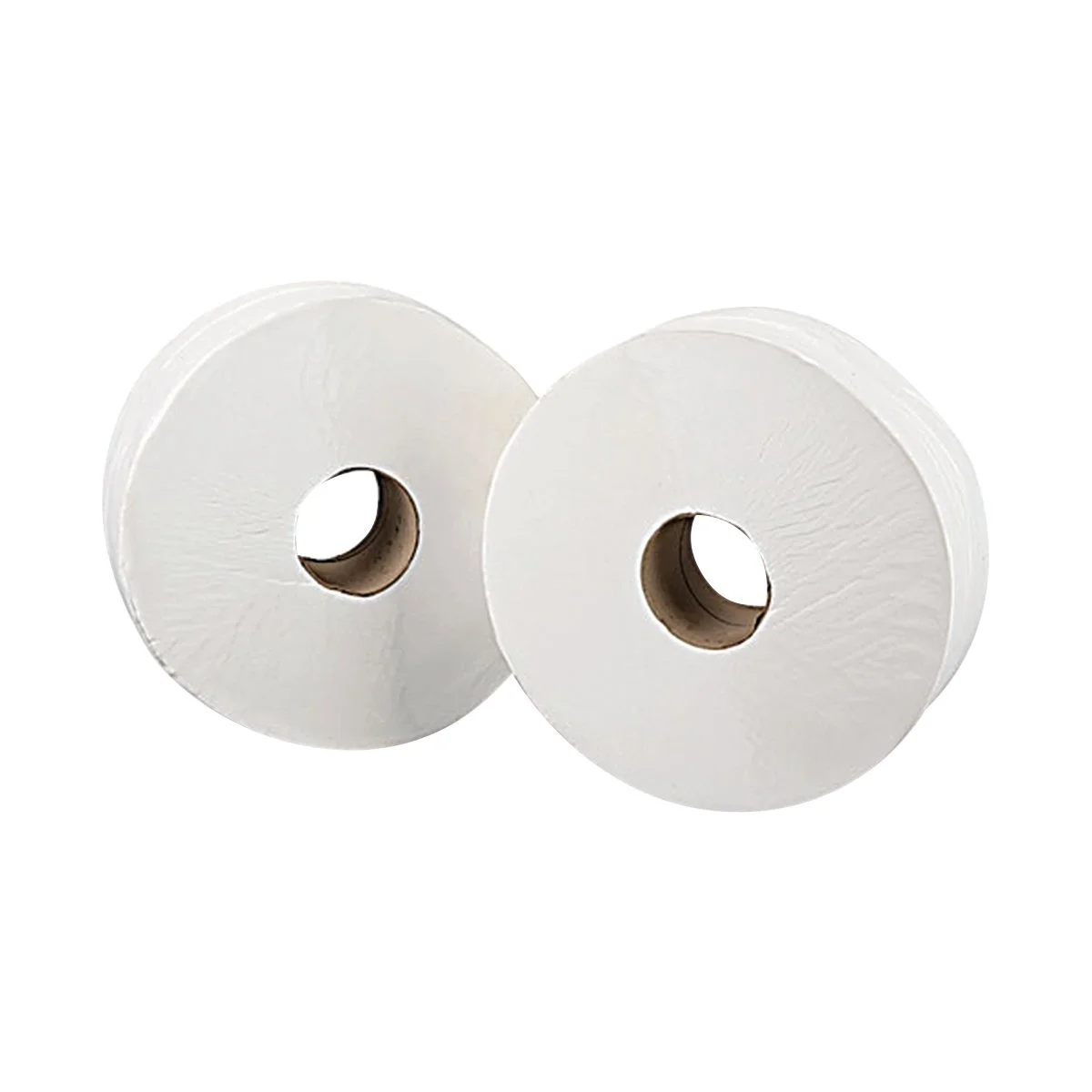 2Work Jumbo Toilet Roll 2-Ply 60mm Core (Pack of 6) JKF03810 - Image 2