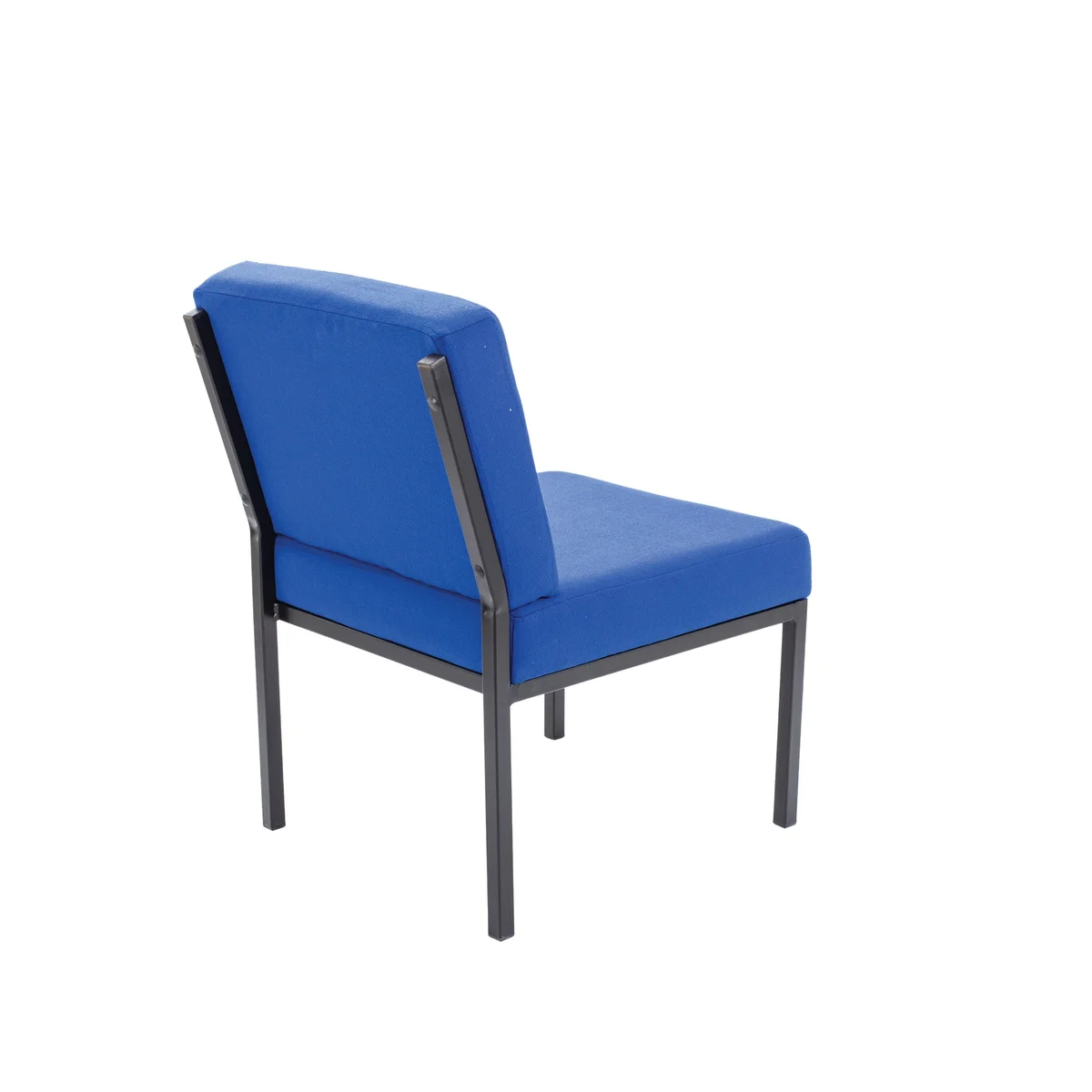 Jemini Reception Chair 520x670x800mm Blue KF04011 - Image 3