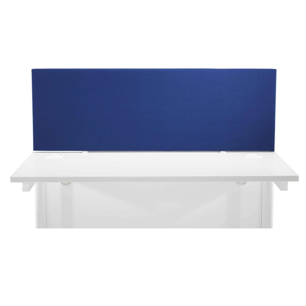 Astin Desk Mounted Screen 1190x27x390mm Royal Blue KF70002 - Image 2