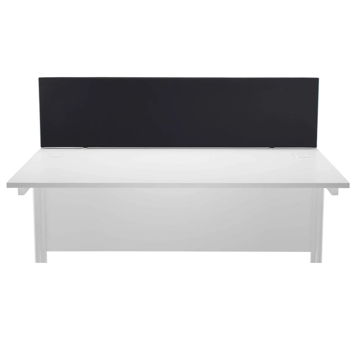 Astin Desk Mounted Screen 1590x27x390mm Black KF70005 - Image 2
