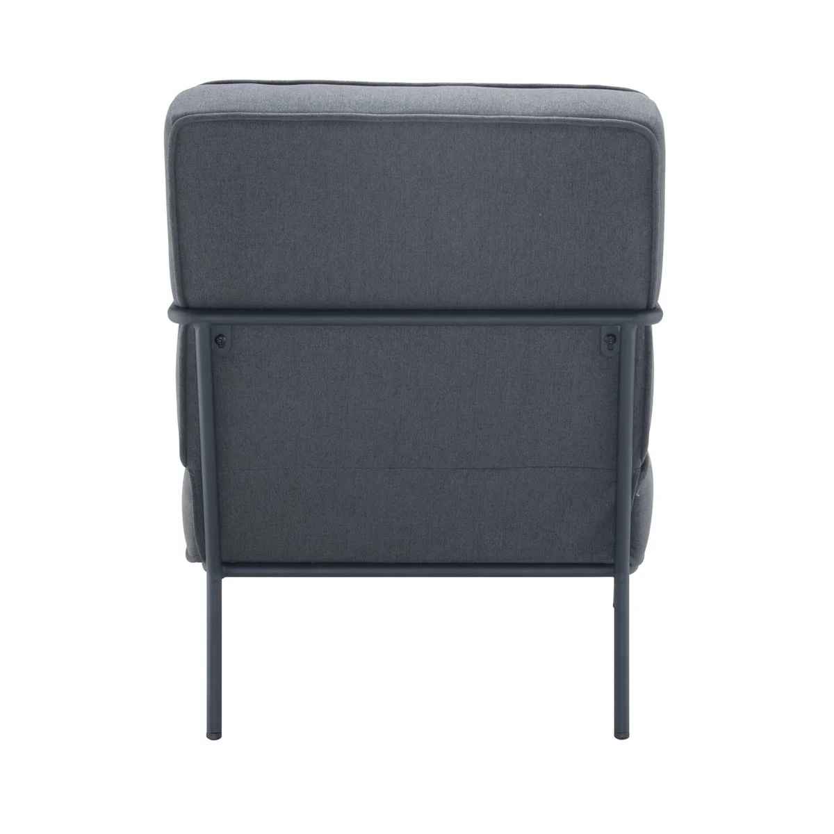 Jemini Atlas Reception Wire Frame Armchair 800x810mm Grey KF70018 - Image 4