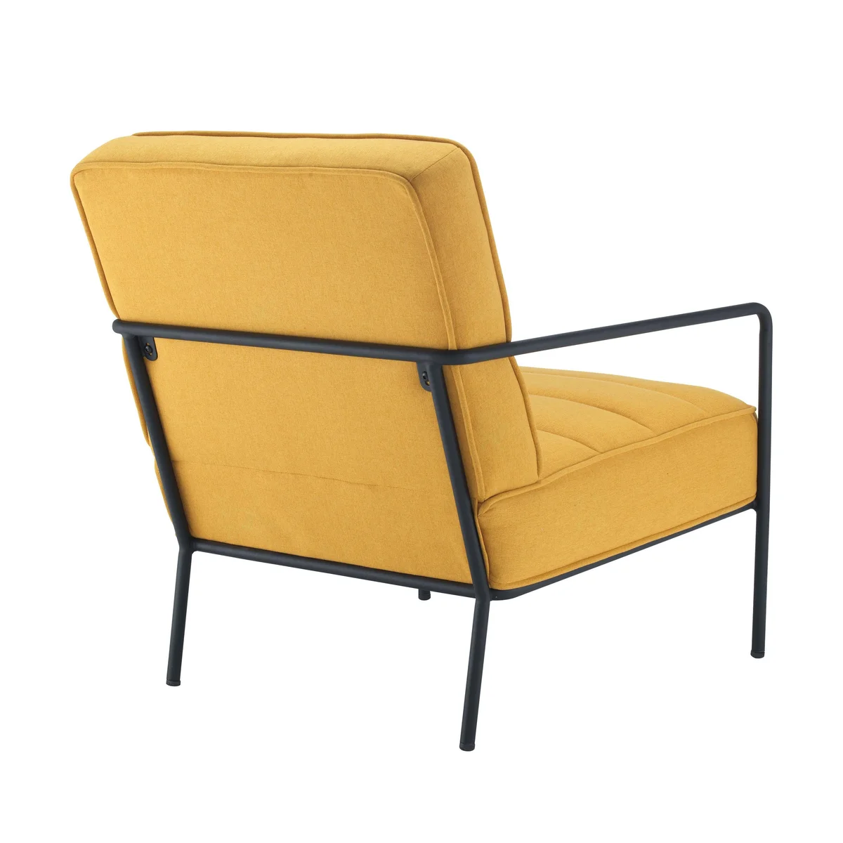 Jemini Atlas Reception Wire Frame Armchair 620x880x830mm Mustard KF70019 - Image 3
