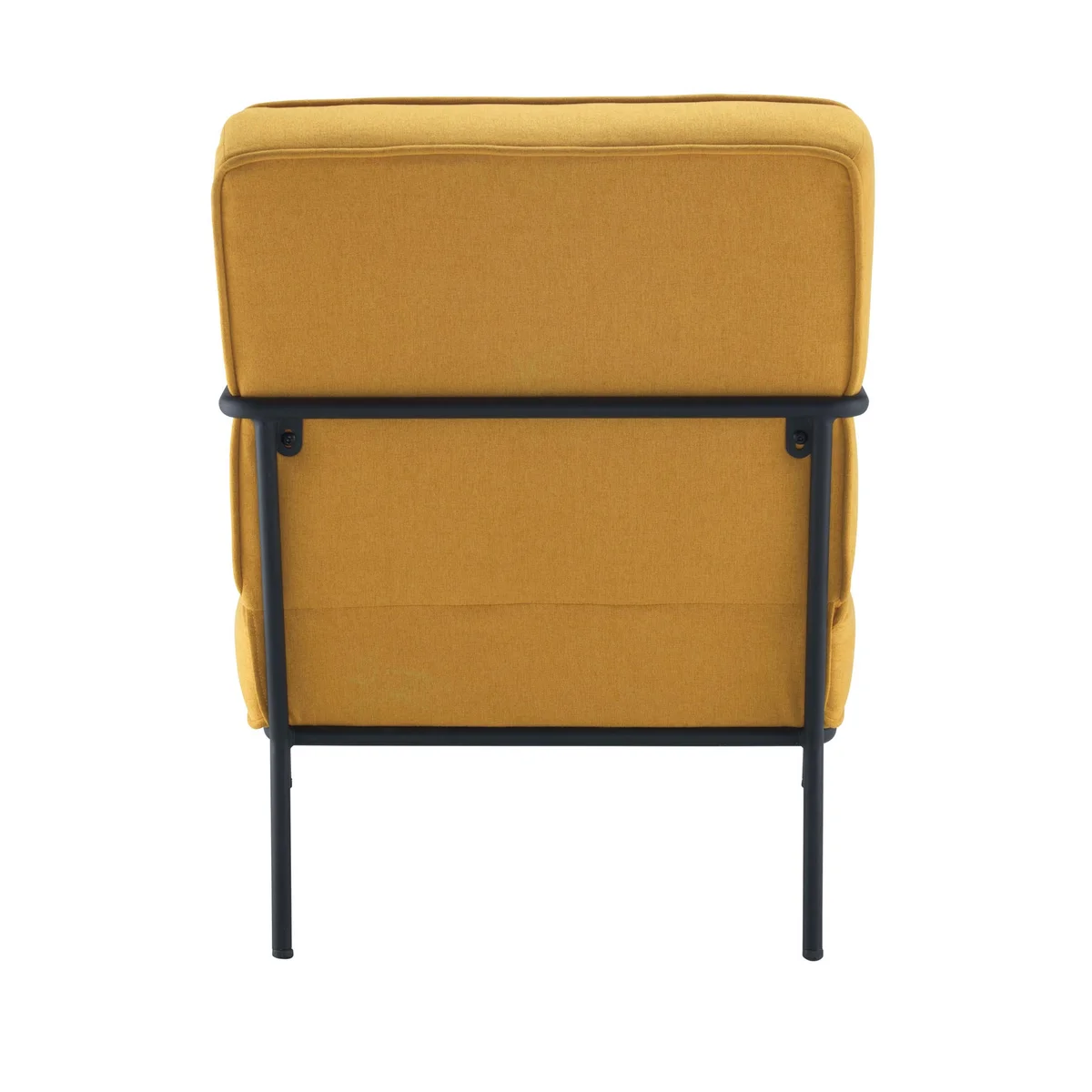 Jemini Atlas Reception Wire Frame Armchair 620x880x830mm Mustard KF70019 - Image 4