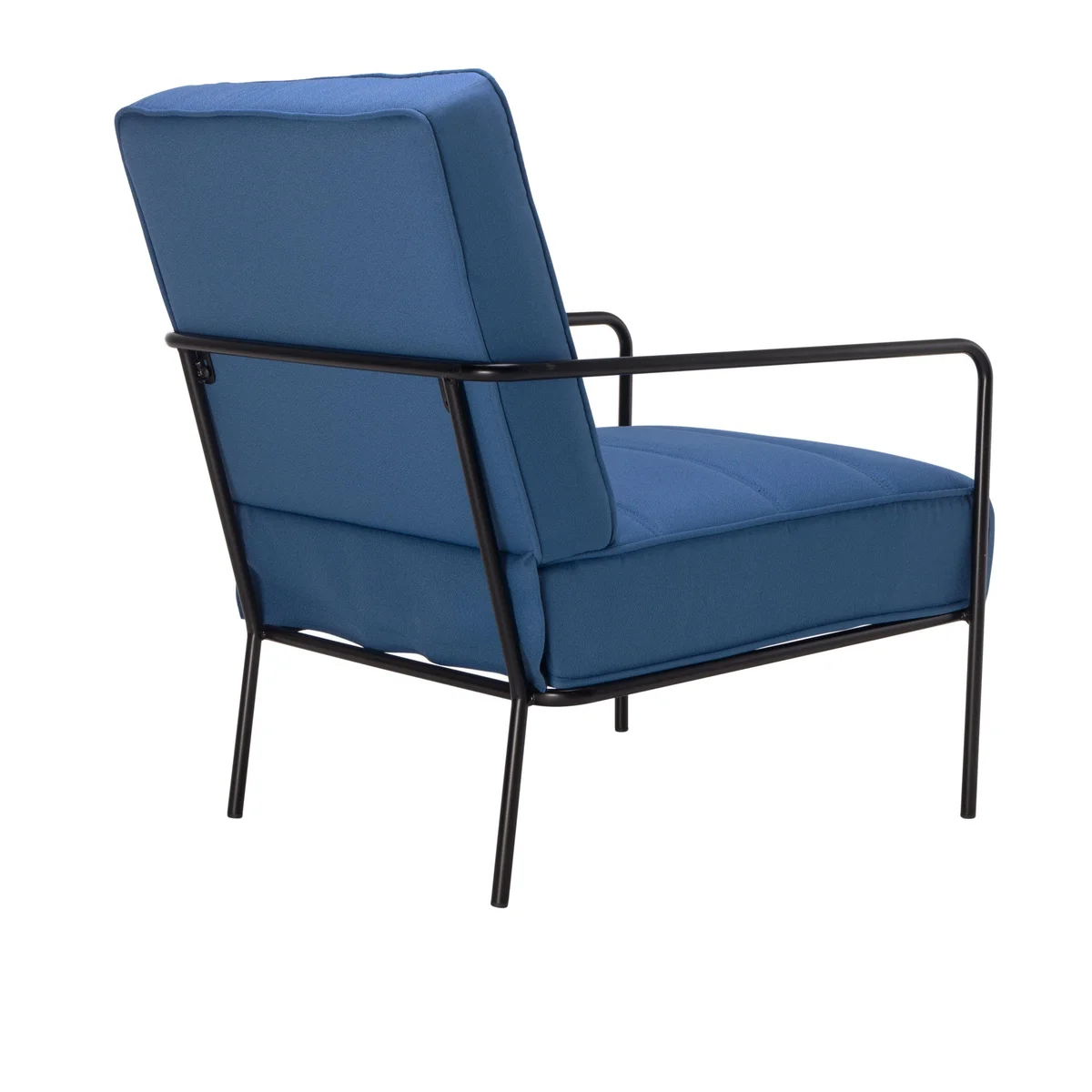 Jemini Atlas Reception Wire Frame Armchair 620x880x830mm Navy KF70020 - Image 3