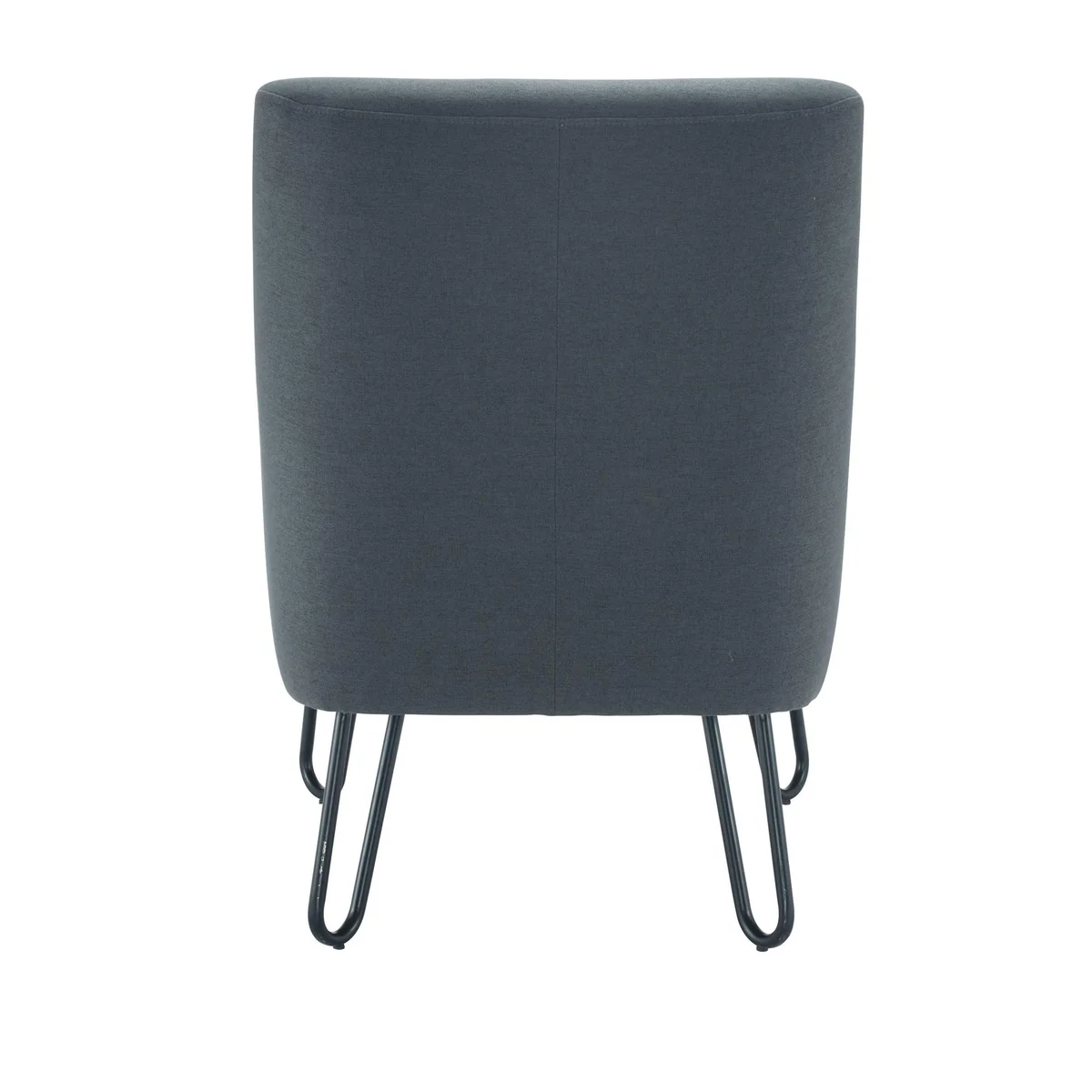 Jemini Daveen Reception Wire Frame Armchair 650x800x860mm Grey KF70021 - Image 4