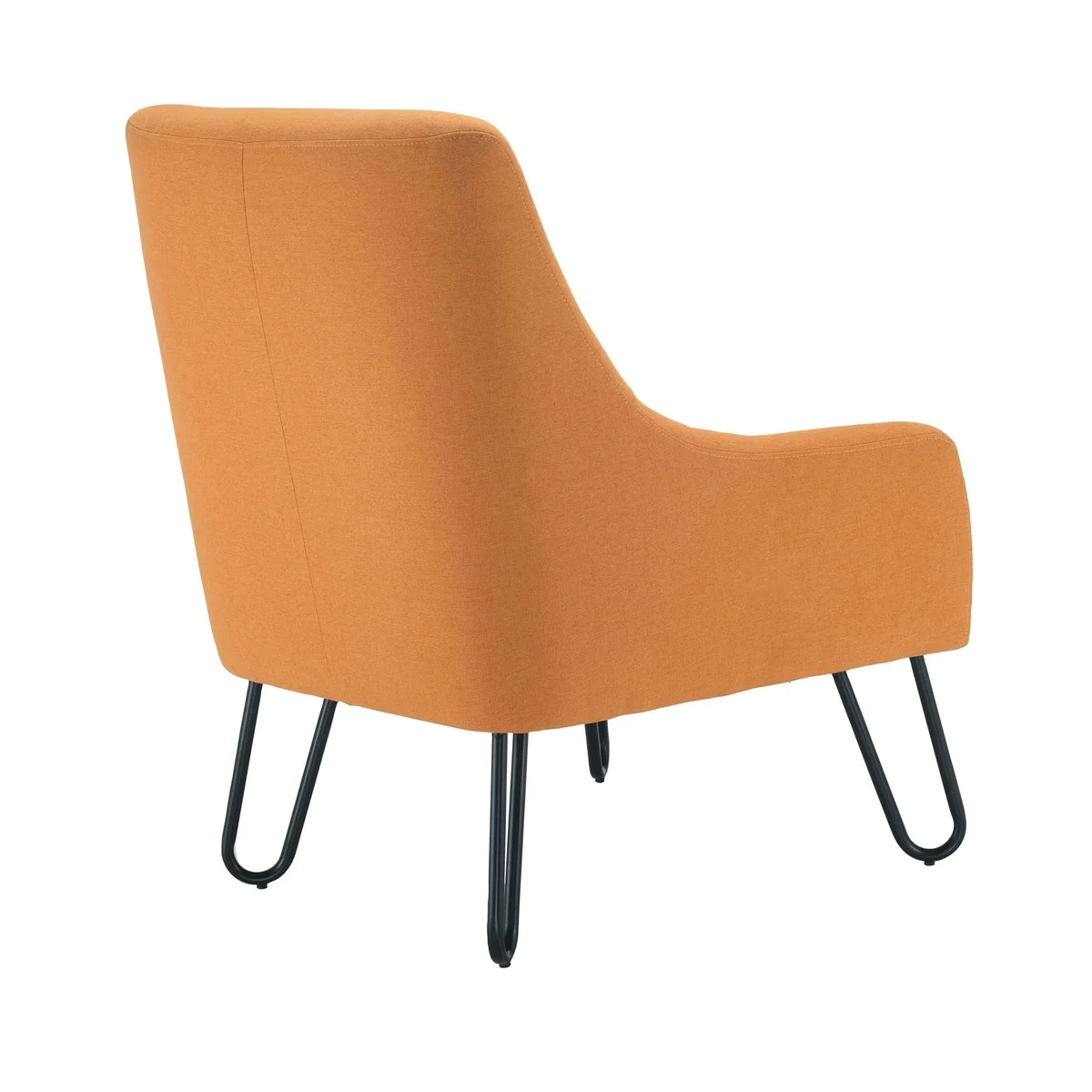 Jemini Daveen Reception Wire Frame Armchair 650x800x860mm Mustard KF70022 - Image 3