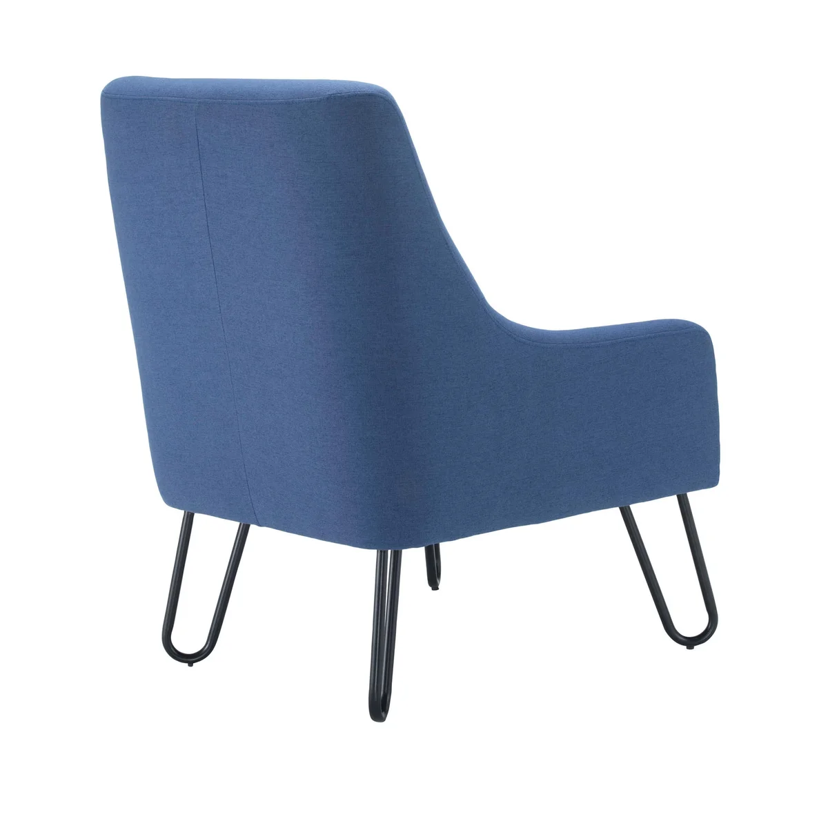Jemini Daveen Reception Wire Frame Armchair 650x800x860mm Navy KF70023 - Image 3