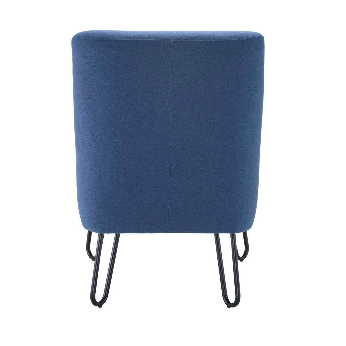 Jemini Daveen Reception Wire Frame Armchair 650x800x860mm Navy KF70023 - Image 4