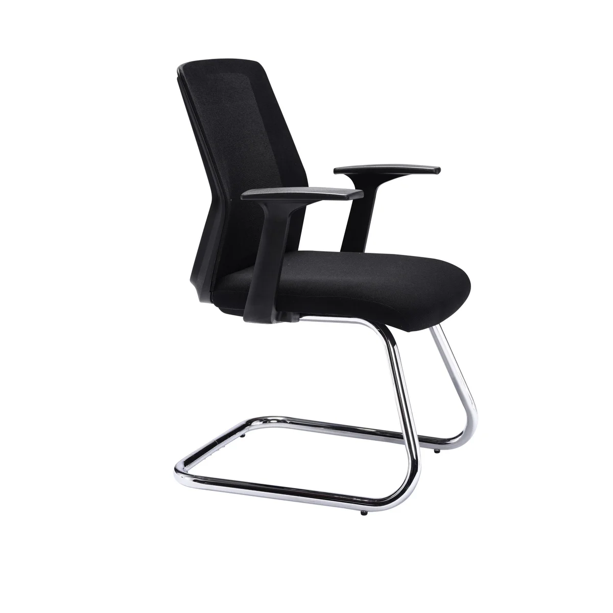 Jemini Denali Visitor Chair 600x580x890mm Black KF70061 - Image 2
